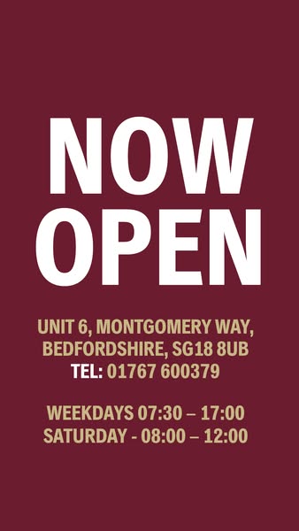 Newly Refurbed Benchmarx Biggleswade
