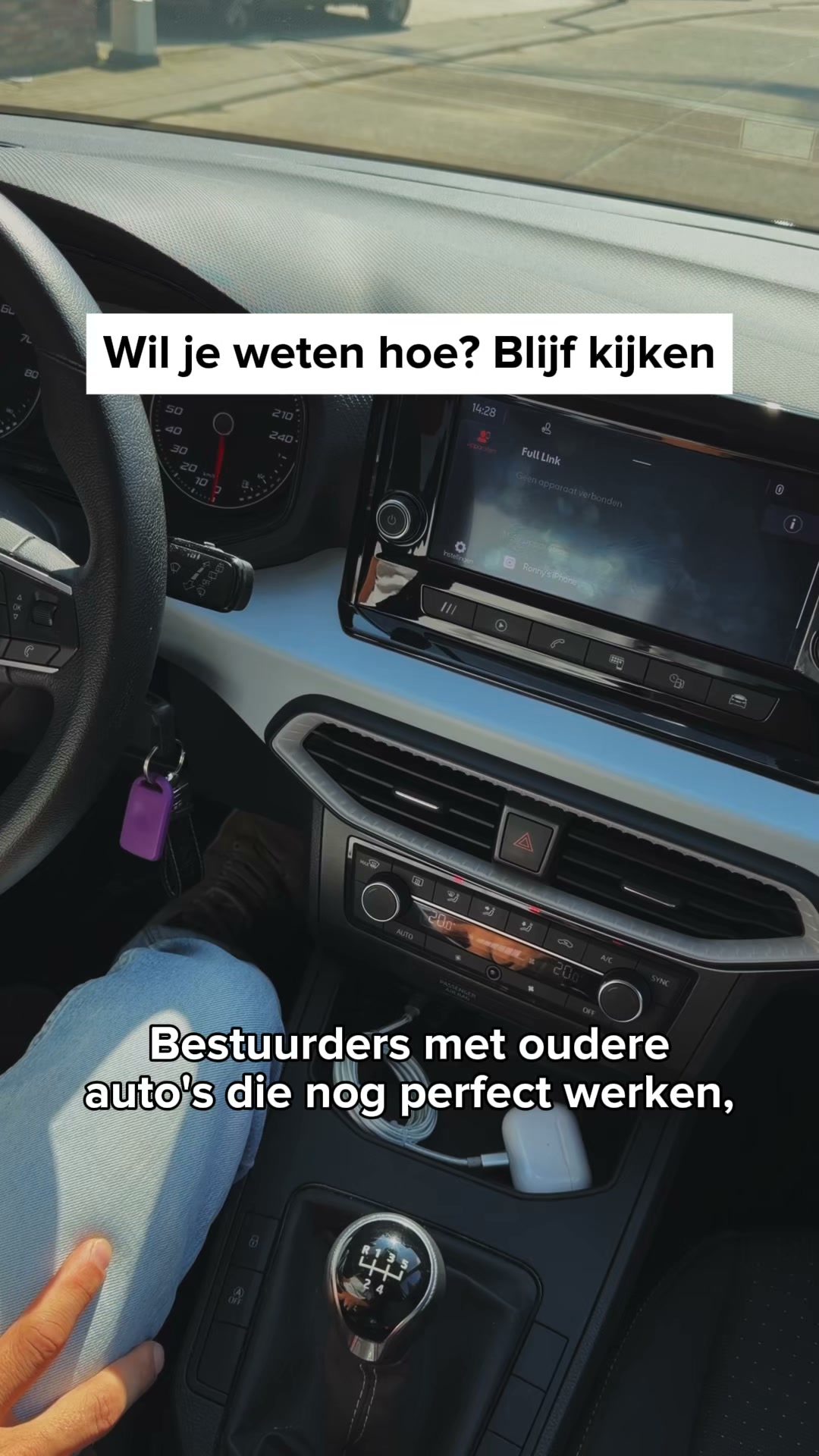 Upgrade je auto met een CarPlay scherm!
