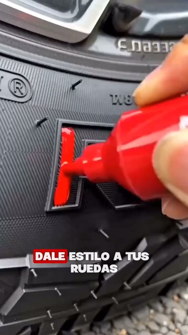 Oil-Based Tire Lettering & DIY Detail Pen Waterproof | Quick-Dry | Permanent