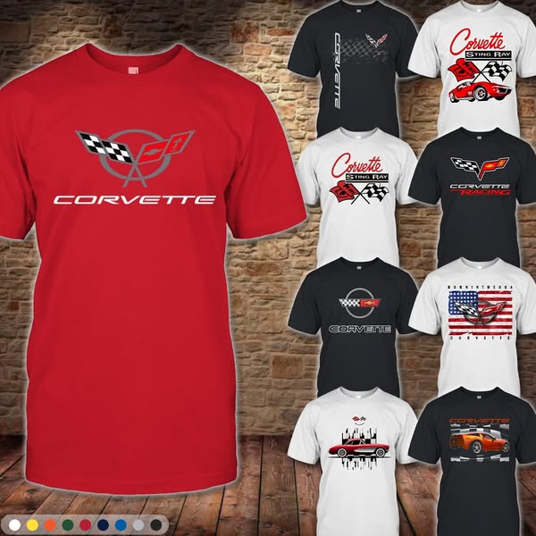 Chevrolet Corvette | Custom prints store | T-shirts, mugs, face masks, posters