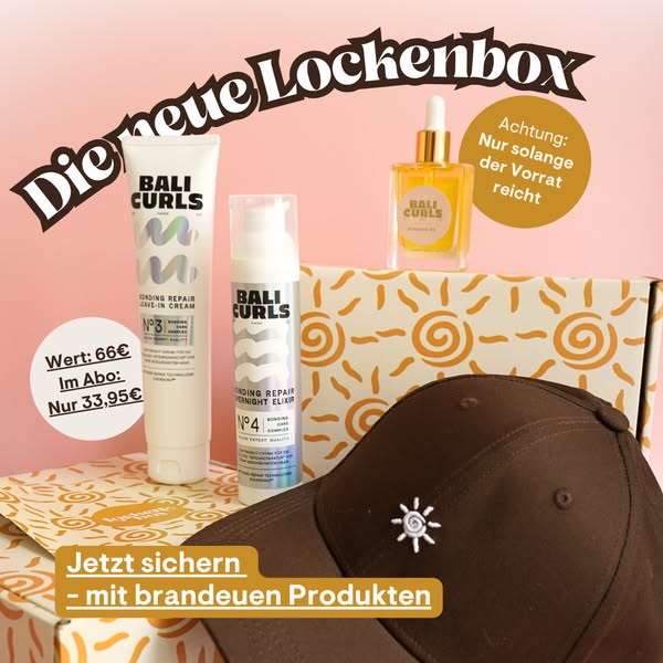BALI CURLS & PLUSH Cap in der neuen August Box