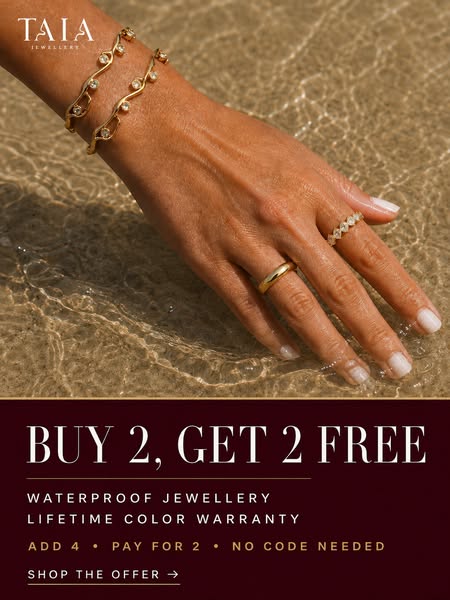 Buy 2, get 2 free — waterproof for life