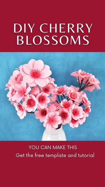 Make Cherry Blossoms That Last Forever