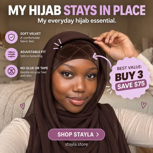 Soft Velvet Hijab Solution
