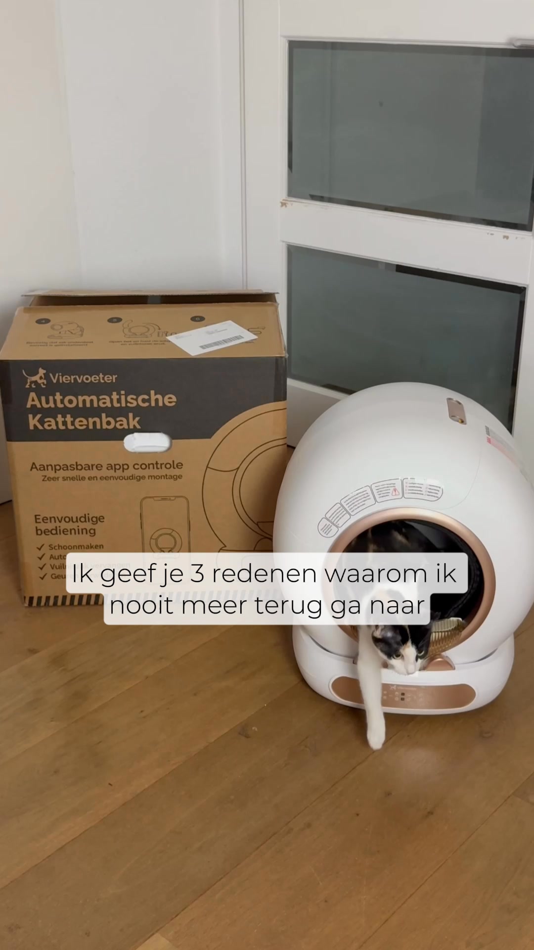 Nooit meer poep scheppen!