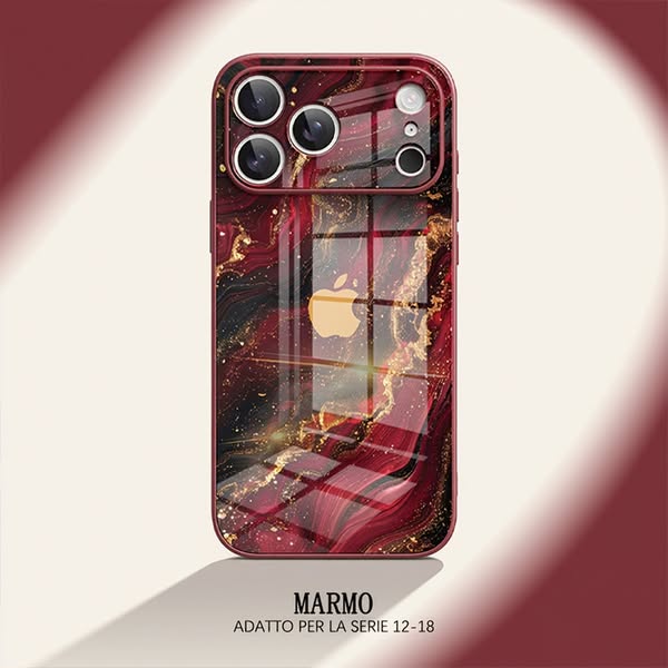 iPhone Marmo Bicchiere Cover