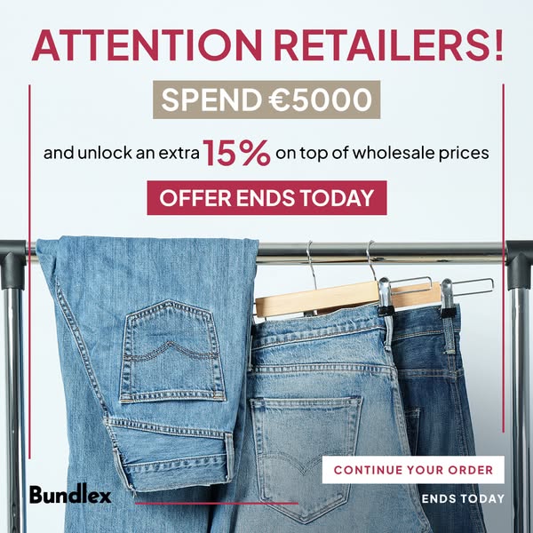 Wholesale Offer Ends Today