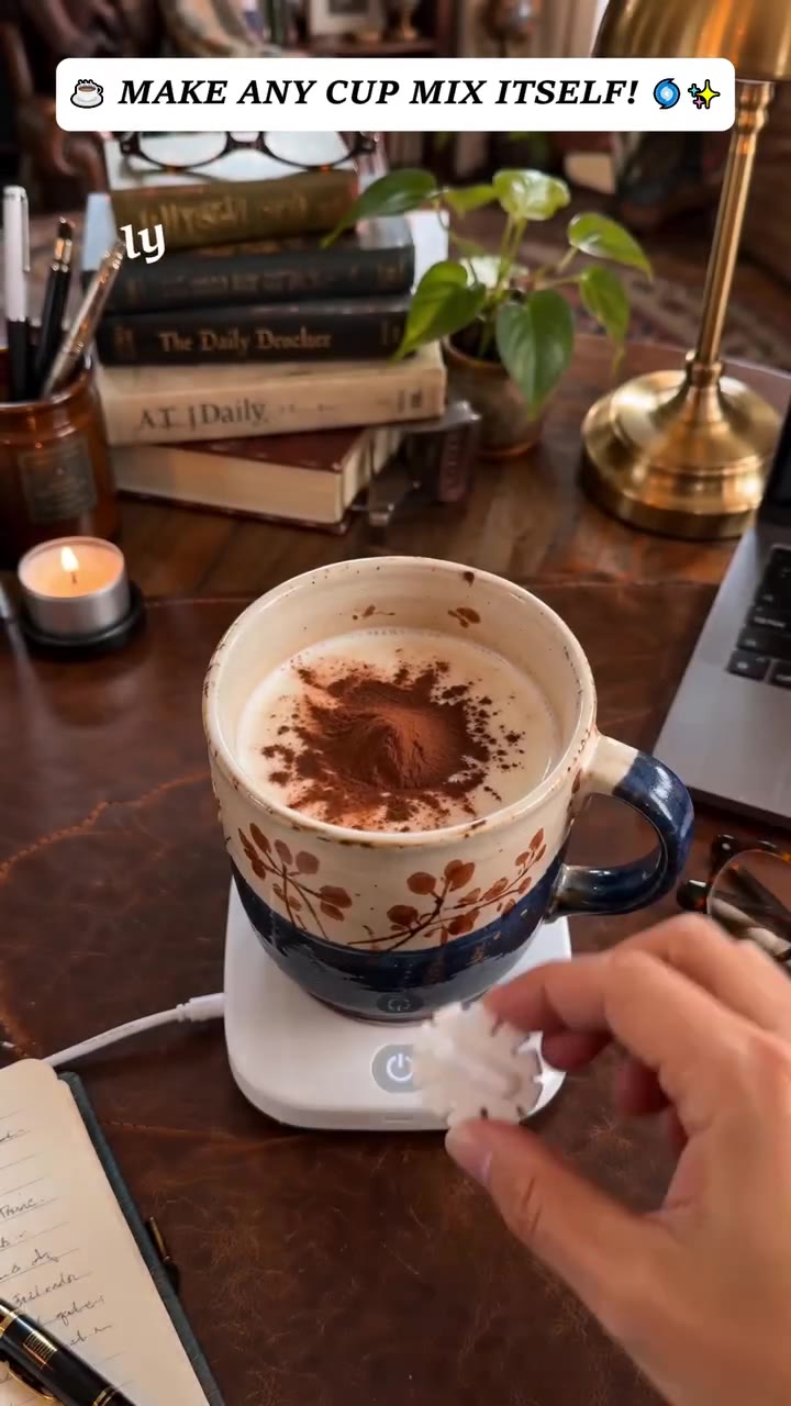 Rechargeable Magnetic Levitation Stirring Base for Cups