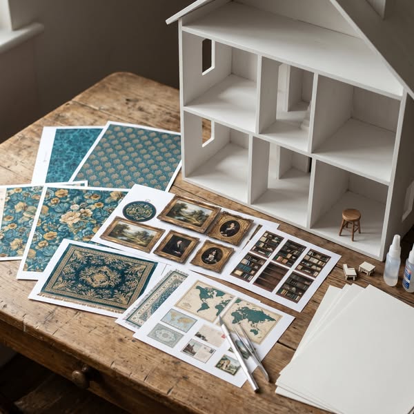 Flatlay Dollhouse Creator
