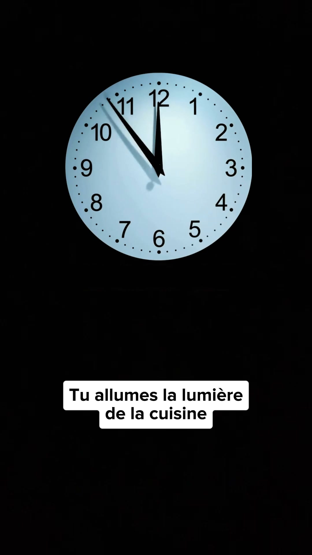 Avoir honte dans sa propre cuisine. C'est fini.