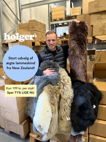 Ægte lammeskind fra New Zealand