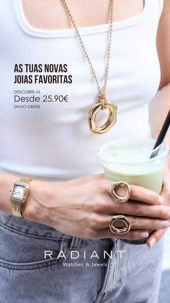 Os teus looks de verão começam aqui. Joias em aço inoxidável que resistem a tudo. Desde 25,90 €. Envio grátis.