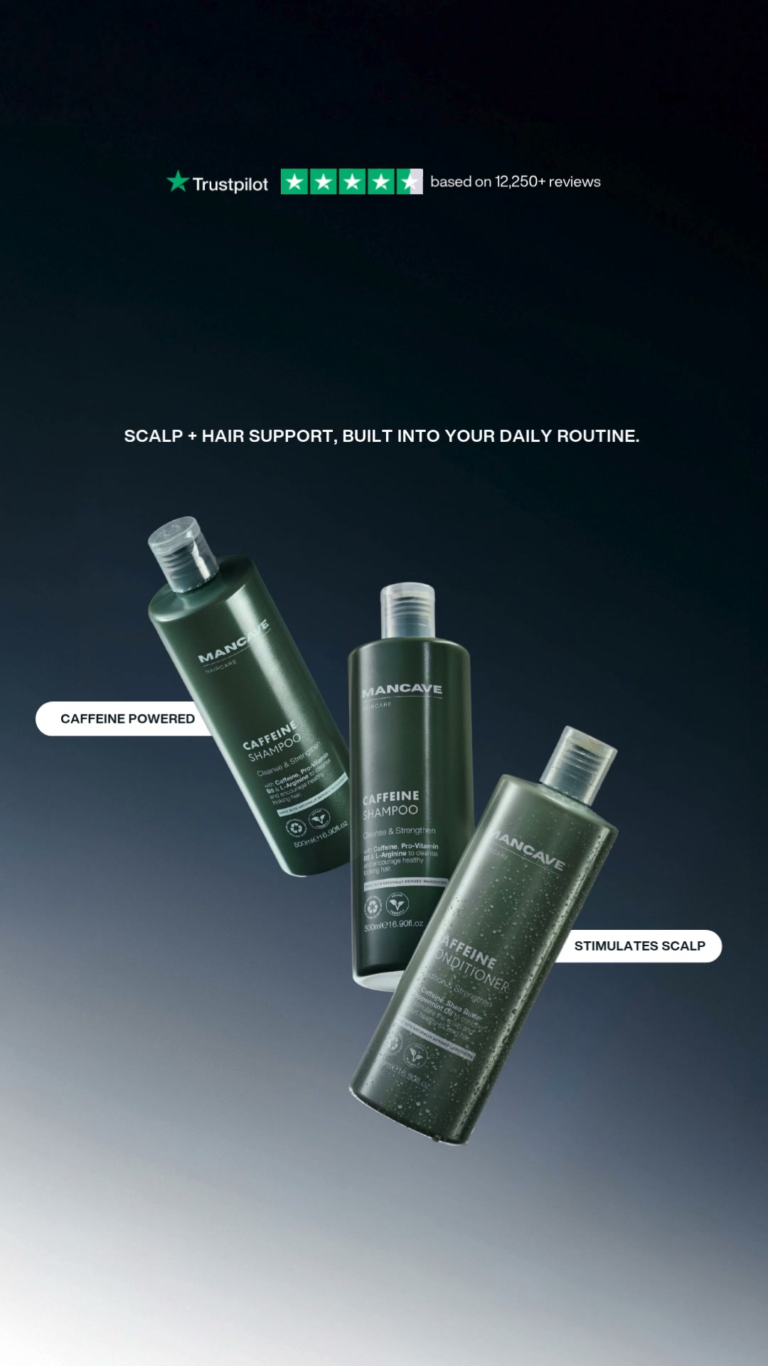 Thicker, healthier hair. Naturally