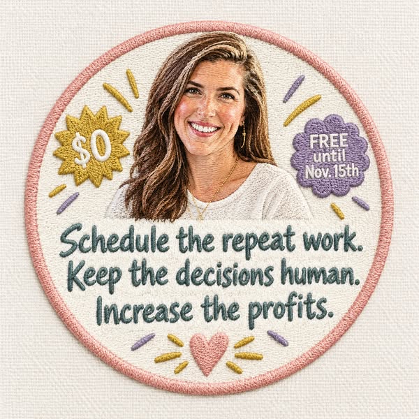 Put Your Repeating Work on a Schedule