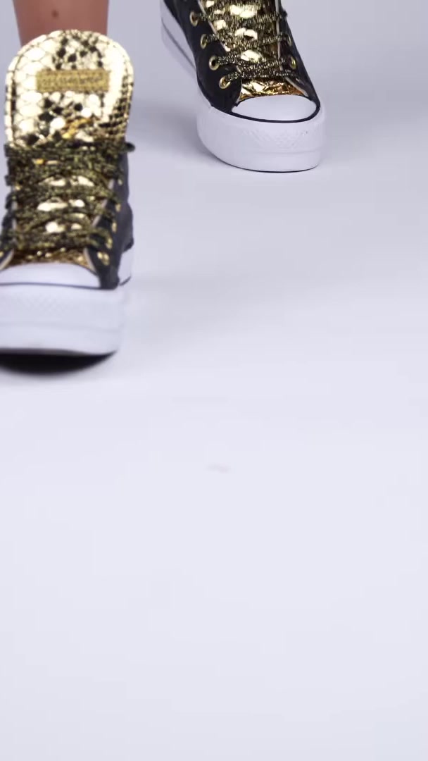 Converse Plateforme Custom
