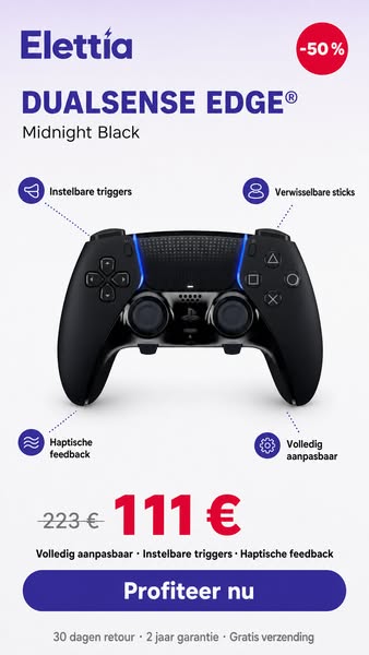 Pro-controller voor de helft