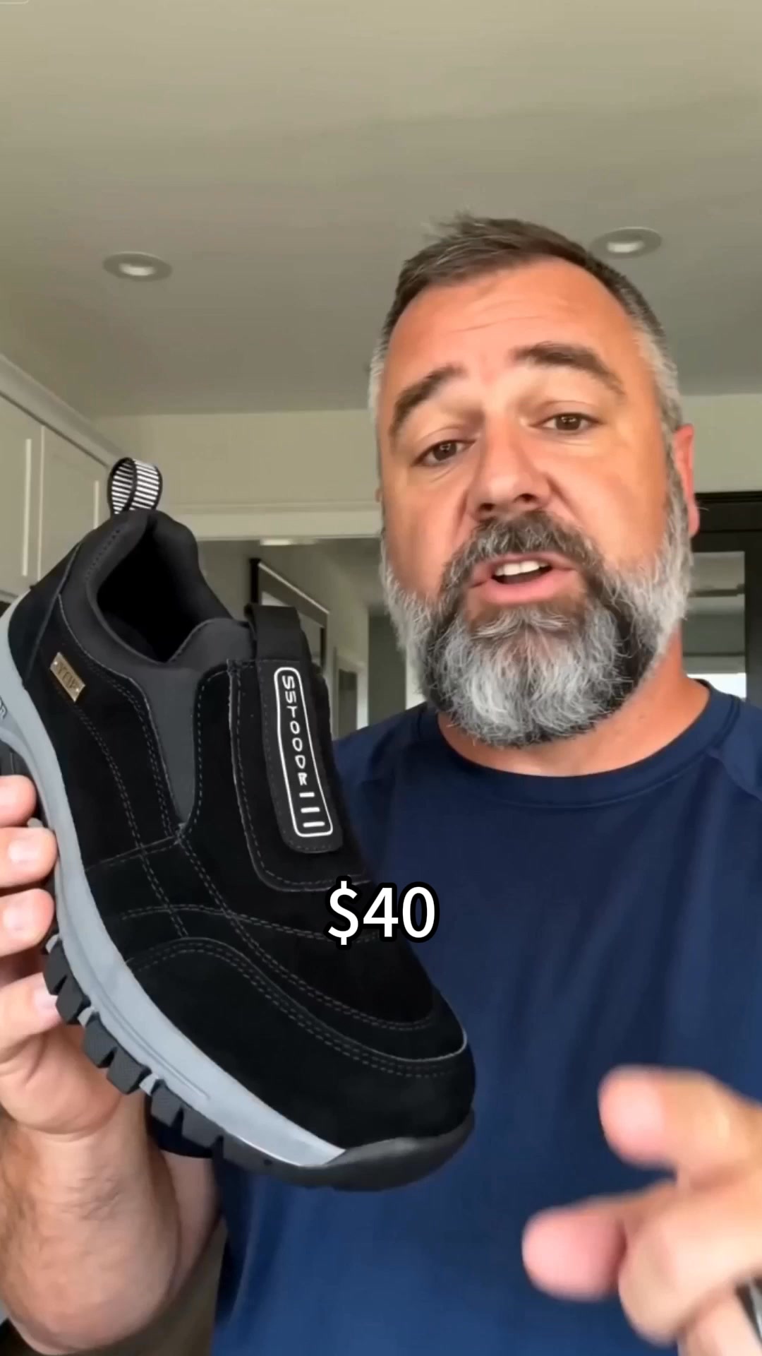 (Last Day 70% OFF)Men's Comfortable Waterproof Orthopedic Walking Shoes Hiking Shoes(Free Insoles And Socks)