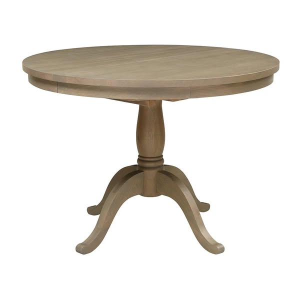 Elkstone Smoked Oak 4- 6 Seater Round Extending Dining Table