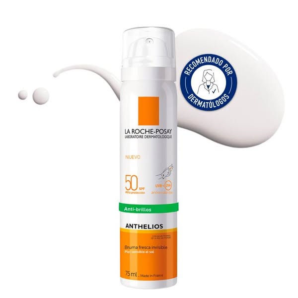 Anthelios bruma facial invisible spf50 75 ml