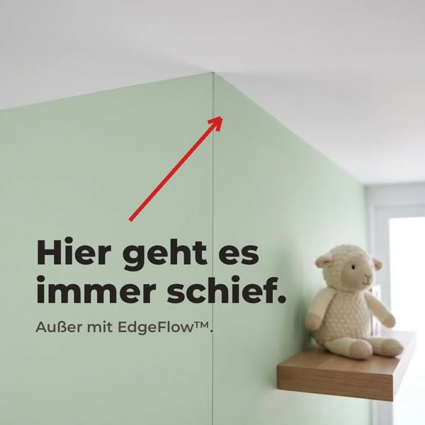 Saubere Kanten ohne Abkleben