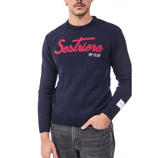 Maglione Superculture AK7035 Blu