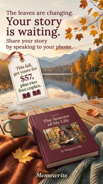 Autumn Sale – 64% Off. Your Story Can't Wait.