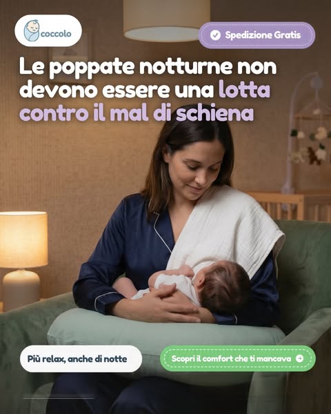 Coccolo Duo - Il Cuscino per Mamma & Bimbo