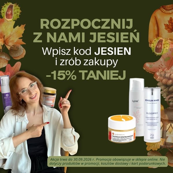 15% z kodem JESIEN