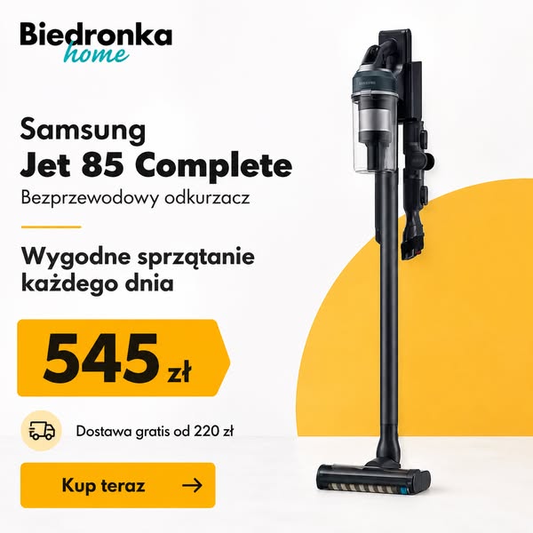 Samsung Jet 85 Complete – 545 zł