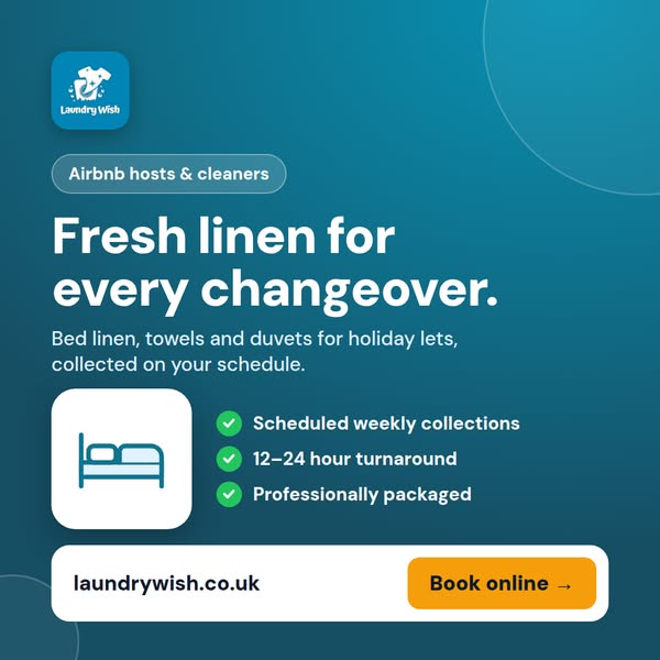 Linen for Airbnb hosts & cleaners