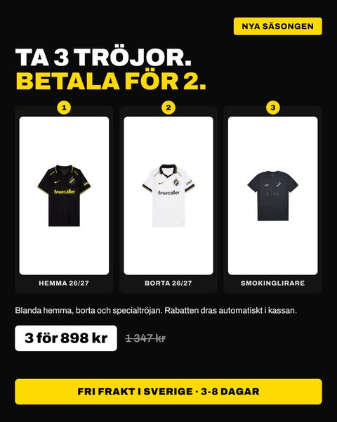 Ta 3, betala för 2
