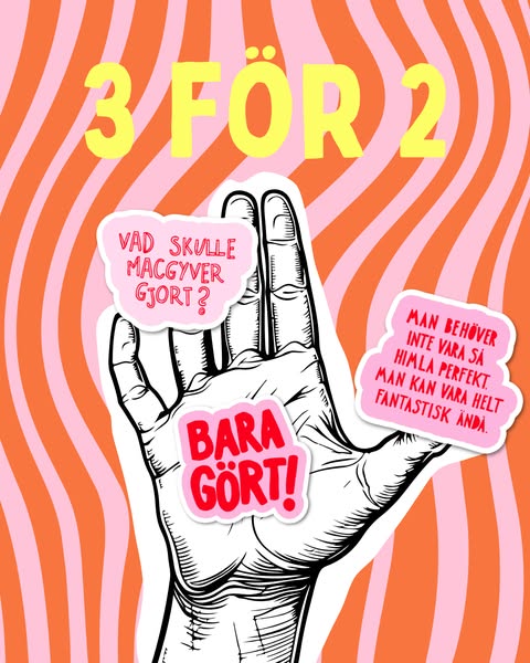 Köp 3 – betala för 2