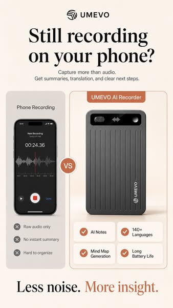UMEVO-1-Year FREE Unlimited Premium AI. No Catch.
