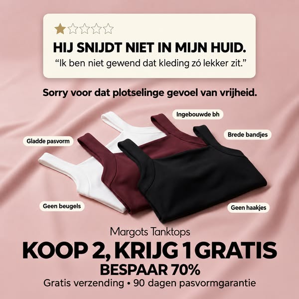 2026 wordt een jaar zonder bh