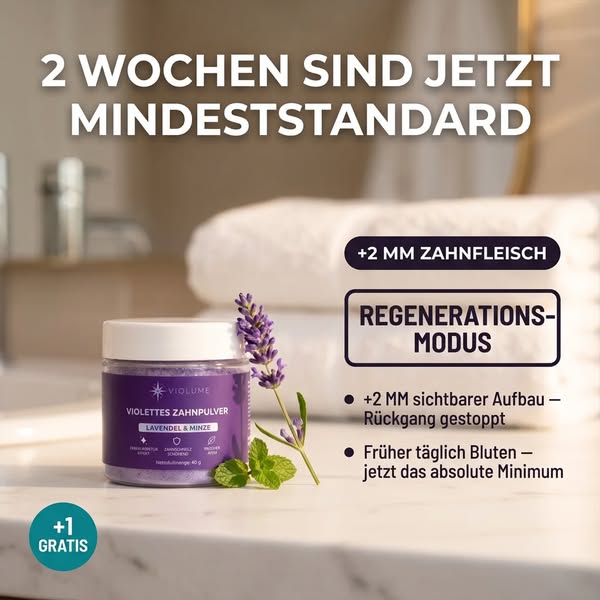 Ich dachte, es sei nur ein Whitening-Pulver.