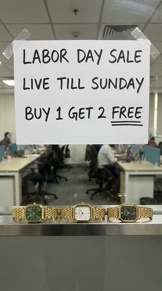LABOR DAY: BUY 1 GET 2 FREE