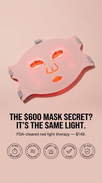 The $149 FDA-Cleared LED Mask