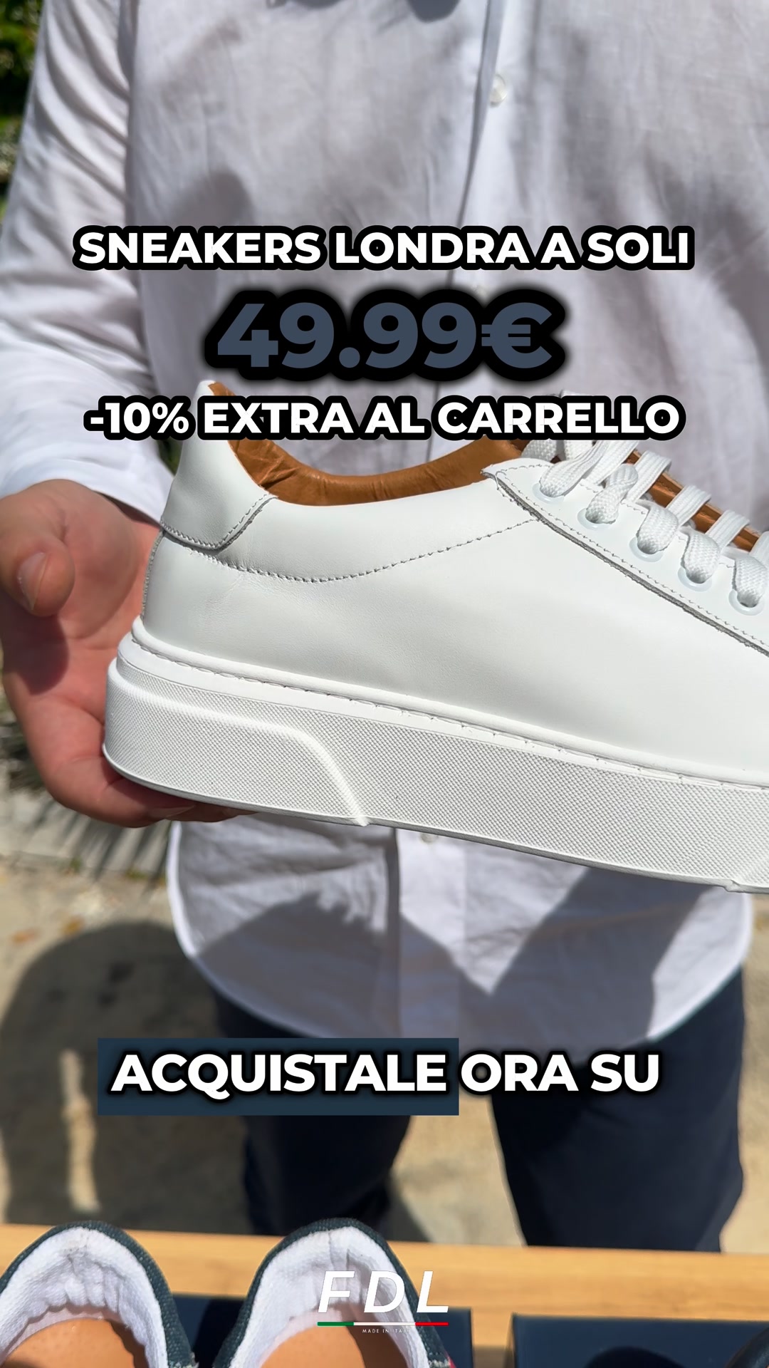 Sneakers Artigianali a soli 49,99€