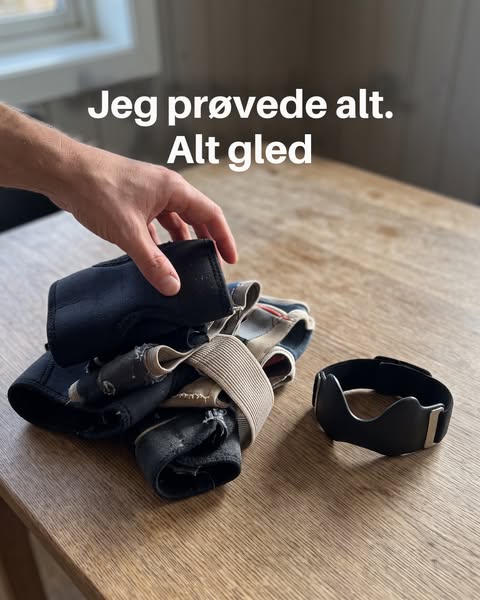 Jeg prøvede alt – alt gled ned