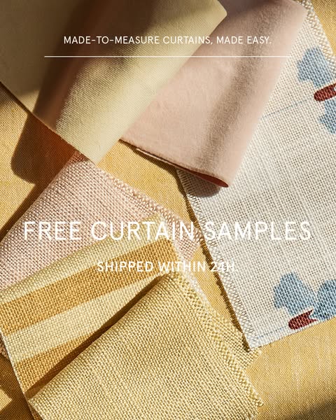 Free curtain samples!