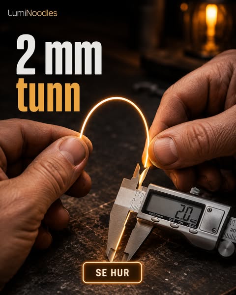 2 mm Tunna LED-Trådar!