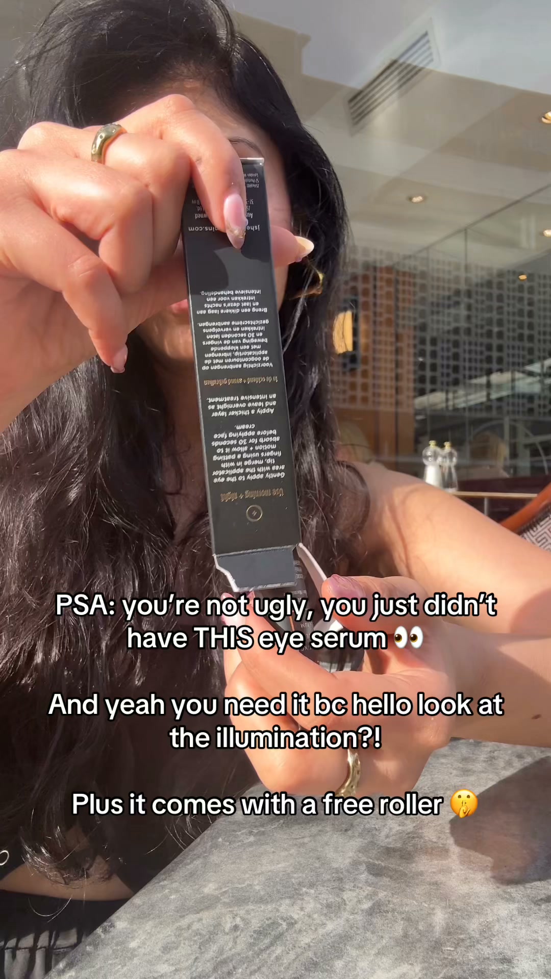 Advanced triple-action eye serum + FREE ROLLER