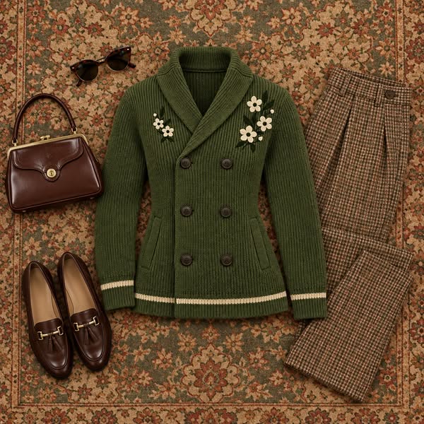 Vintage Knitwear Made for Fall