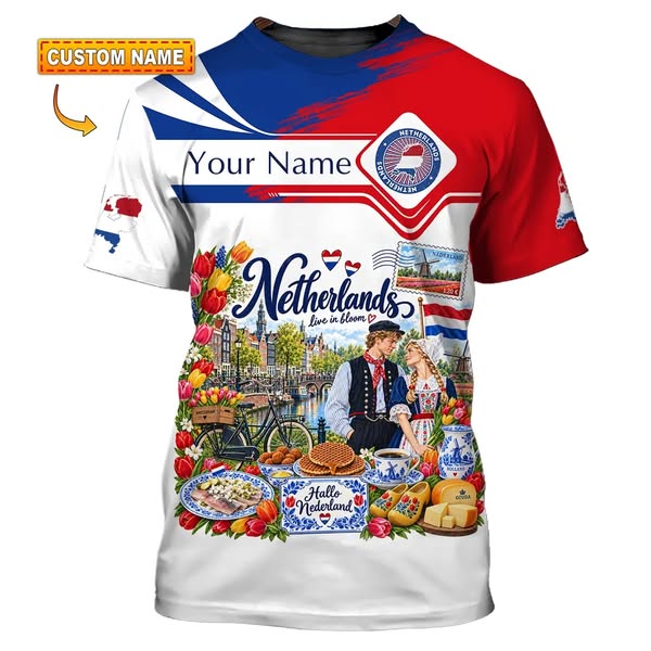 Netherlands's Perfect Shirts Custom Name for You!