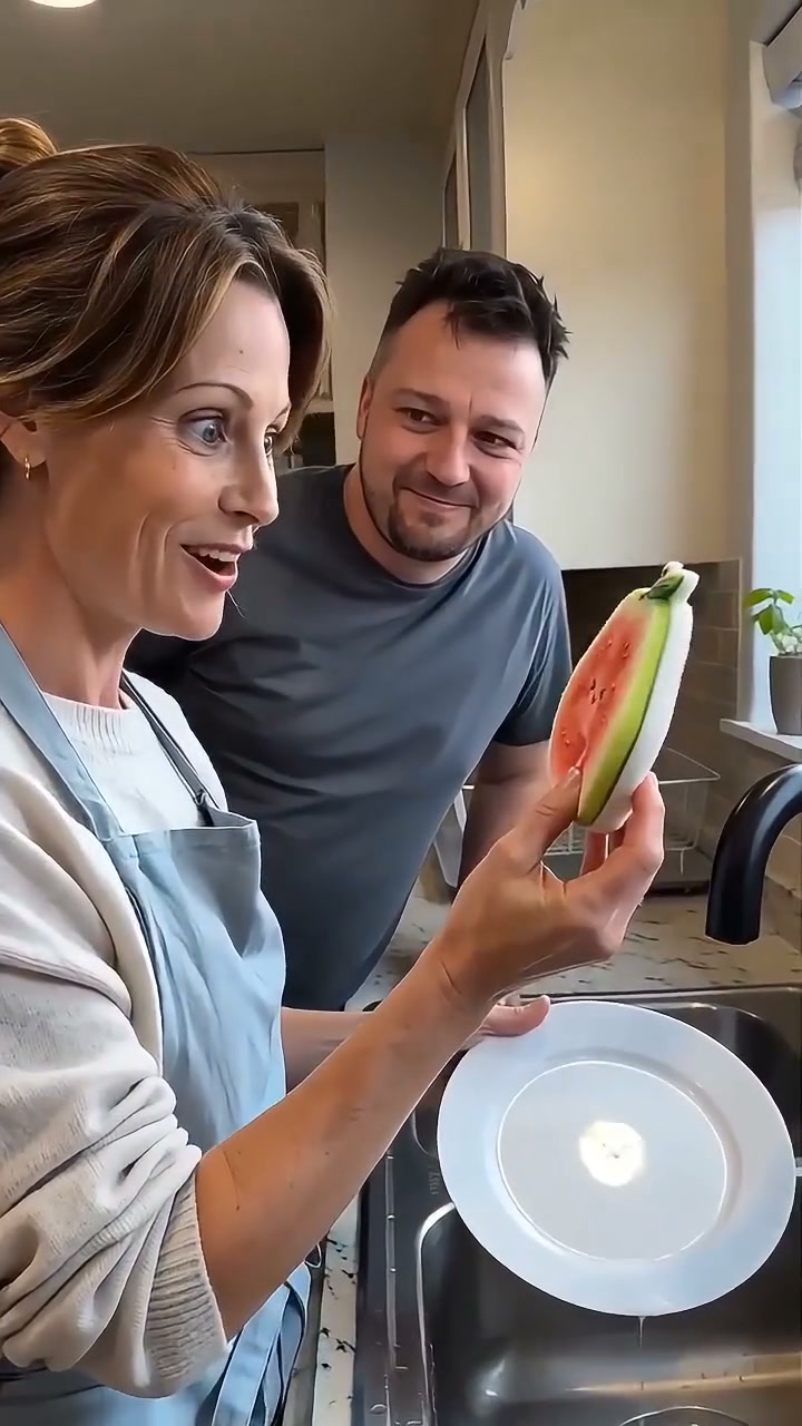 Cute fruit-shaped dishwashing sponge brush