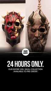24 HOURS TO PRE-ORDER YOUR SKULL