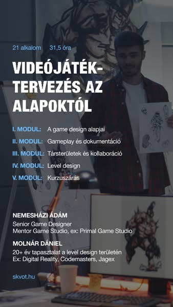 Tervezd meg a saját videójátékod!
