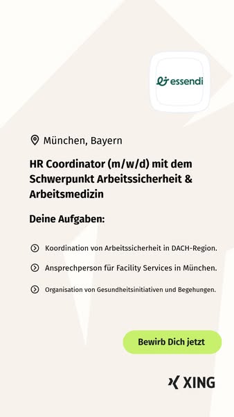 Nur wenige Klicks zum neuen Job
