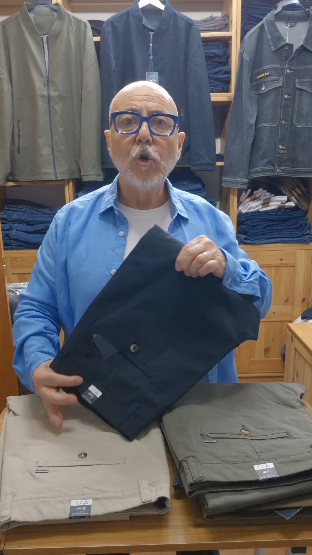 Pantalones elásticos casuales de tiro alto