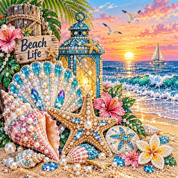 New Diamond Painting Pearl Art KitsOn Sale